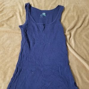 Navy blue tank